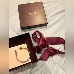 Lagos White Topaz Rittenhouse Bracelet Blue